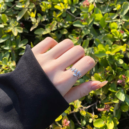 Radiant Fern Ring | 925 Silver